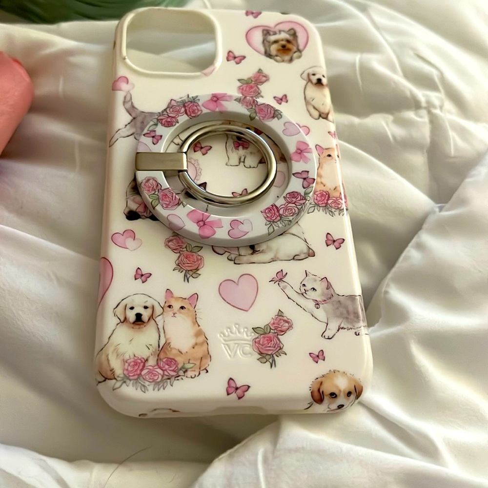 iPhone 13 regular velvet caviar used but In. Mint mint condition